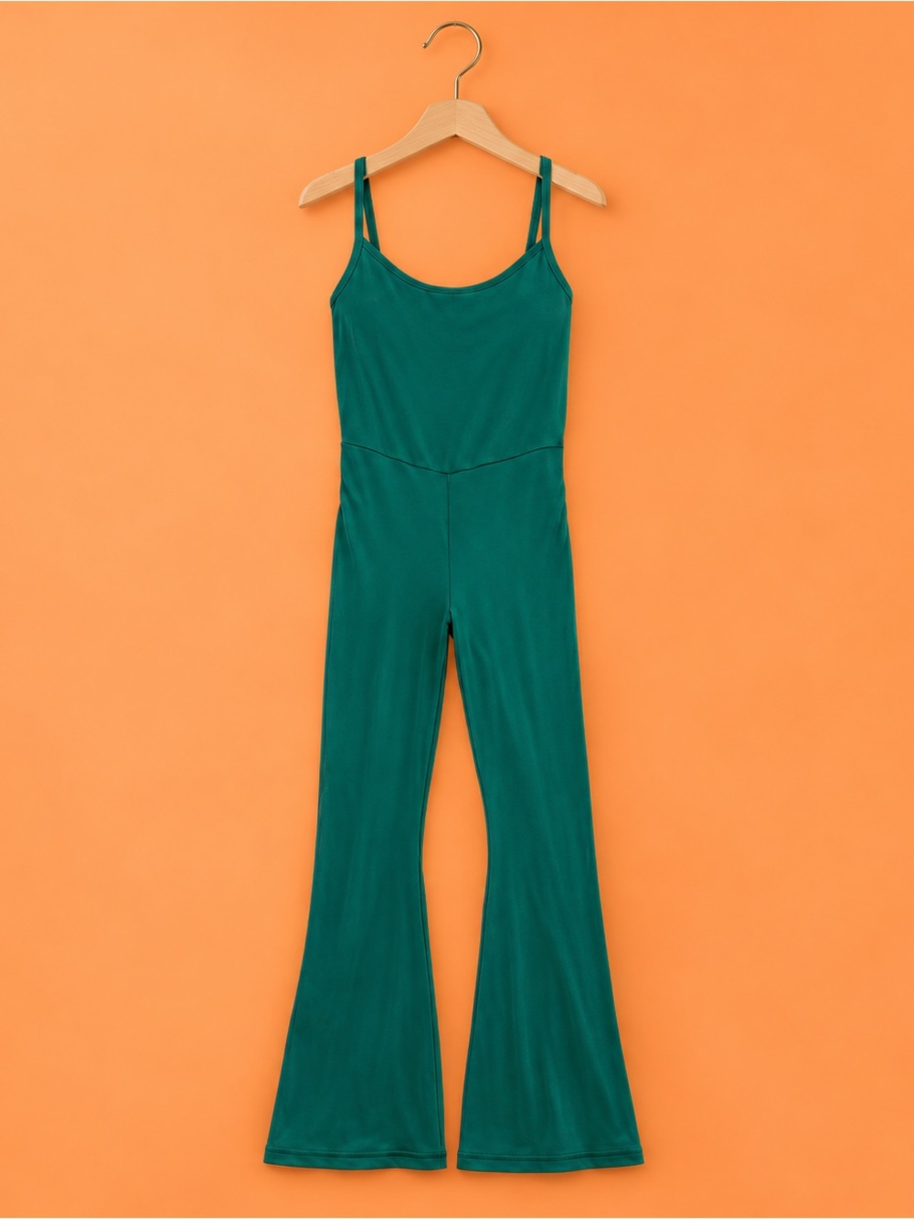 Aerie Green Tank One-Piece Jumpsuit